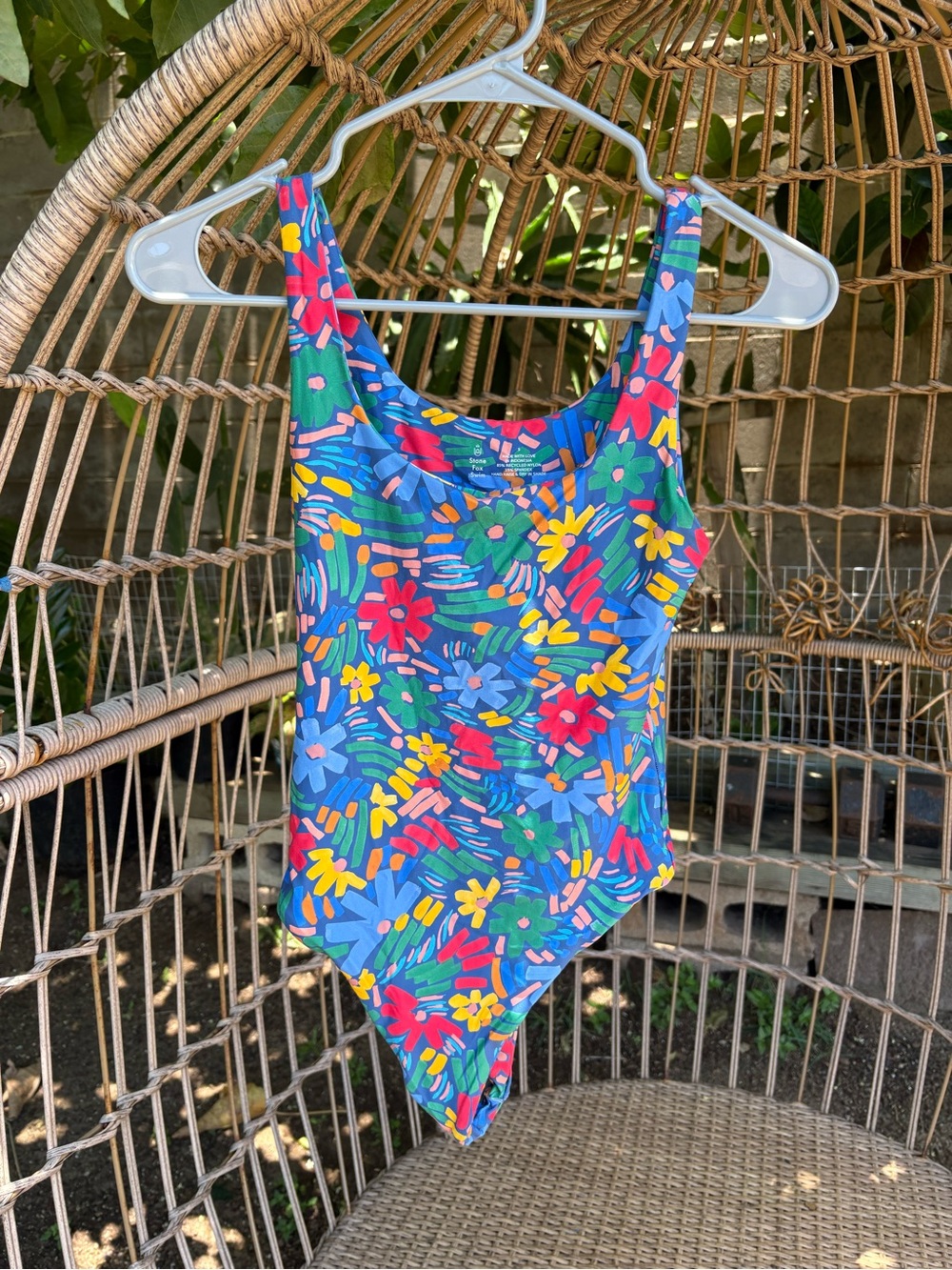Stone Cold Fox Floral One-Piece Swimsuit - Blue Multi